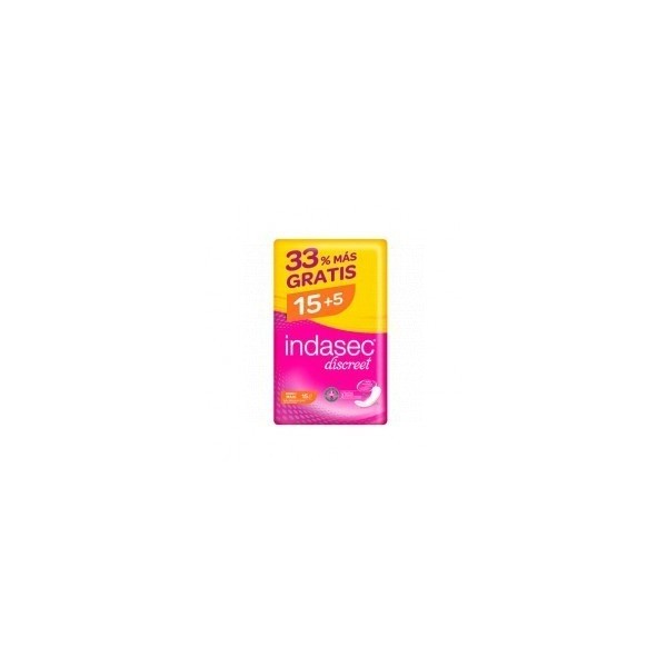 Indasec Discreet Maxi Pérdidas Leves 20uds