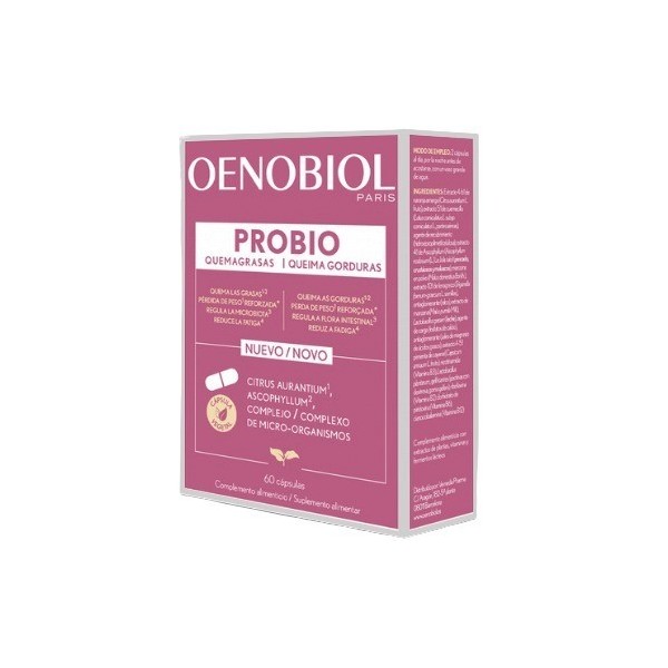 Oenobiol Probio Quemagrasas 60 Cápsulas