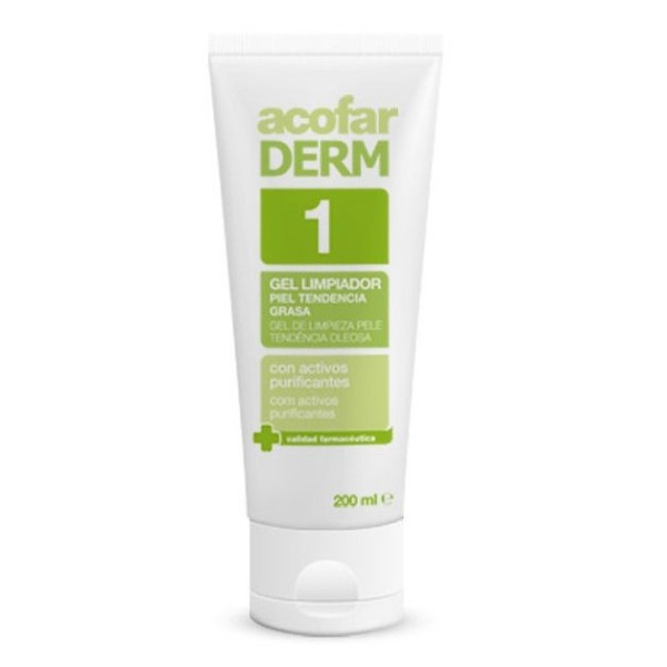 Acofarderm Gel Limpiador Purificante 200ml