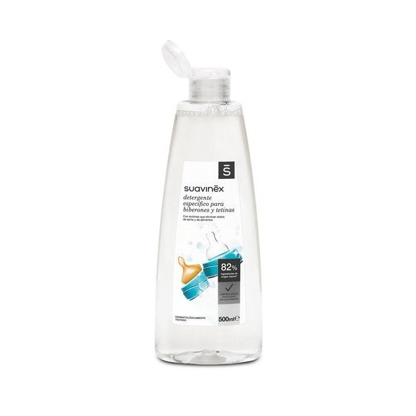 Suavinex Detergente Binerones y Tetinas 500 ml