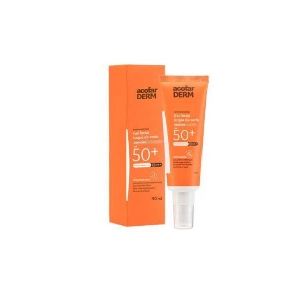 Acofarderm Gel Facial Toque Seda Color SPF-50+