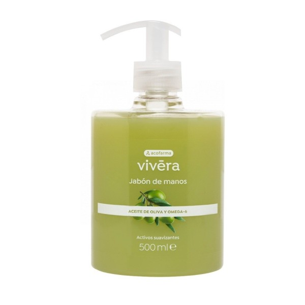 Acofarma Vivera Jabón De Manos Aceite De Oliva 1 Envase 500 ML