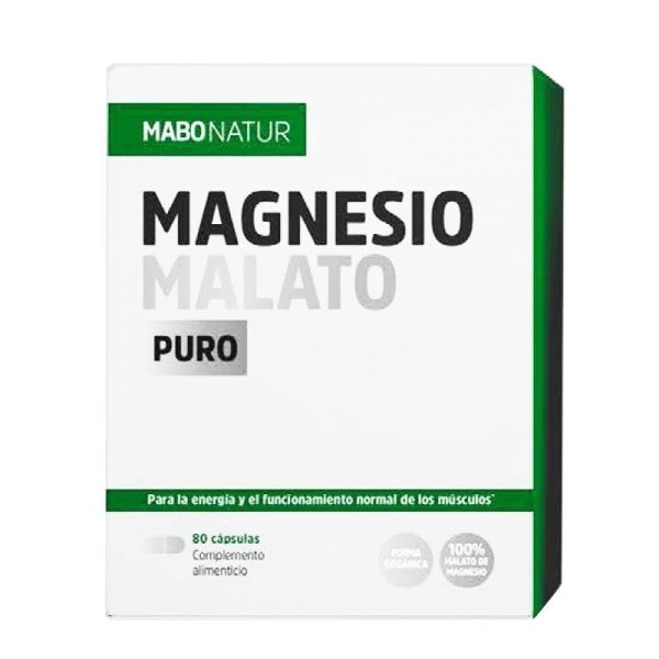 Mabo Farma Magnesio Malato Puro Mabonatur 80 Capsulas