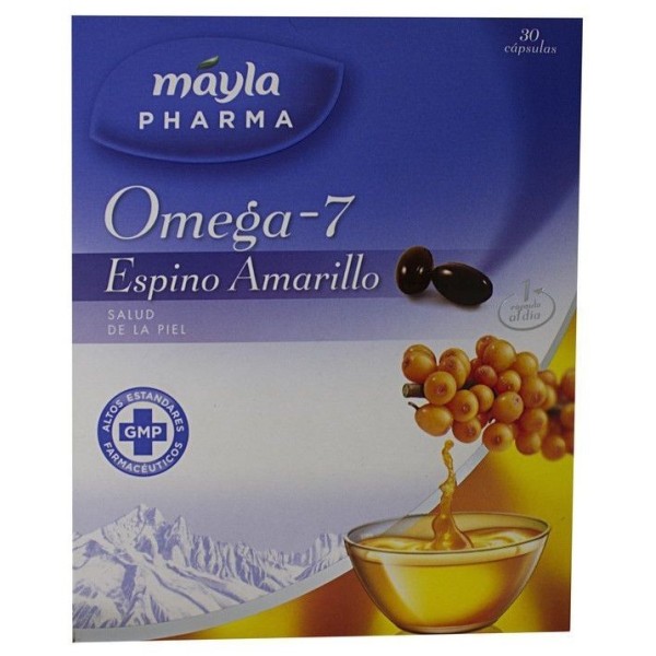 Mayla Omega-7 Espino Amarillo 30 Cápsulas