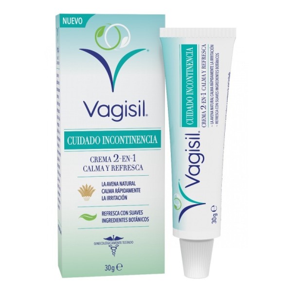Vagisil Cuidado Incontinencia Crema 2 en 1 30gr