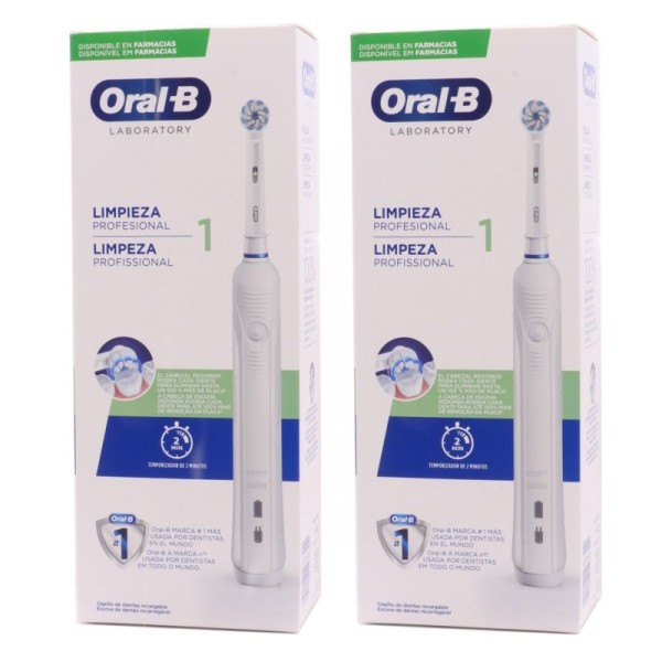 Oral B Cepillo Eléctrico Pack Duplo Pro 1