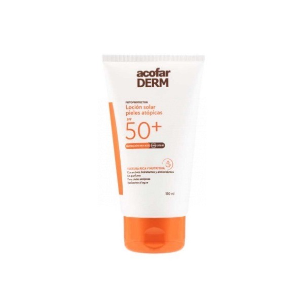 Acofarderm Loción Solar Pieles Atópicas SPF-50+ 200ml