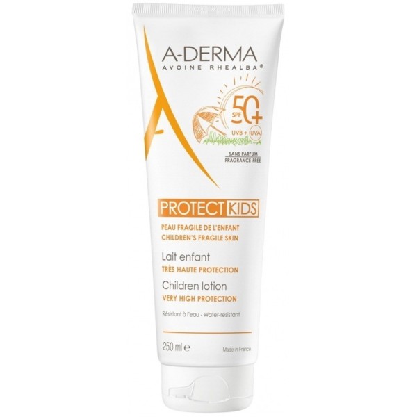 A-Derma Protect Loción Solar Infantil SPF-50+ 250ml