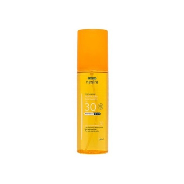Acofarma Nesira Aceite Seco Bronceador SPF-30 200ml