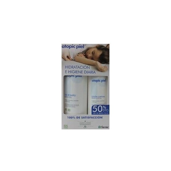 Repavar Atopic Piel Pack Gel de Baño + Loción