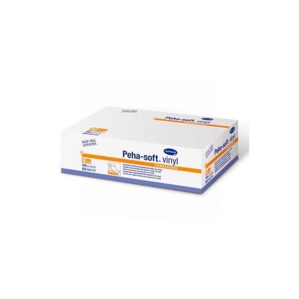 Hartmann Peha Soft Guantes Vinilo T-m 100uds