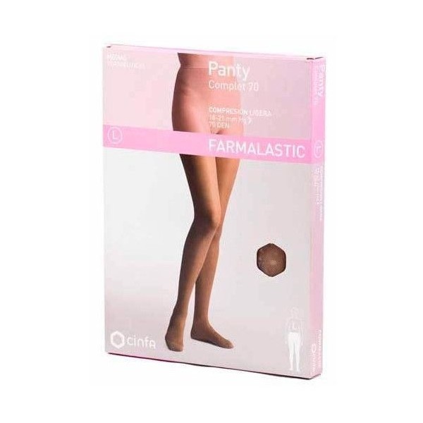 Farmalastic Panty Comp. Ligera 40 DEN Camel T-sgde