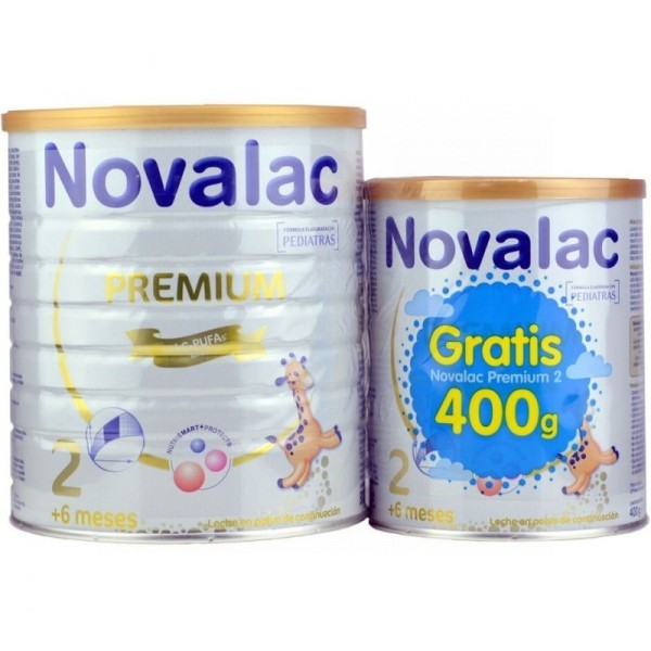 Novalac Premium 2 Leche de Continuación 800gr + 400gr de Regalo