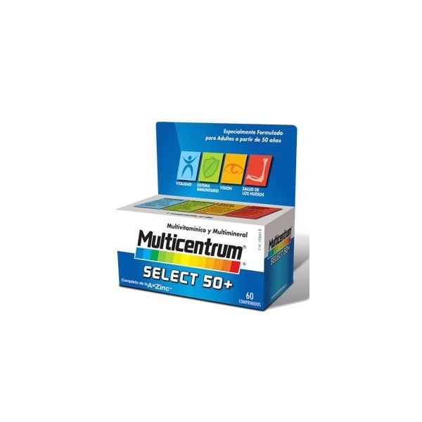 Multicentrum Select 50+ 30 Comprimidos