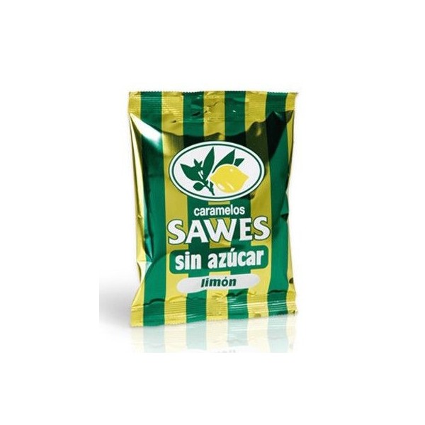 Sawes Caramelos de Limón sin Azúcar 50gr