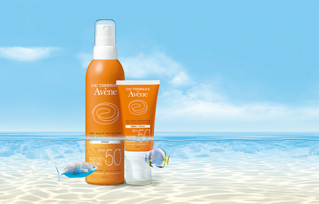 Productos solares de Avene